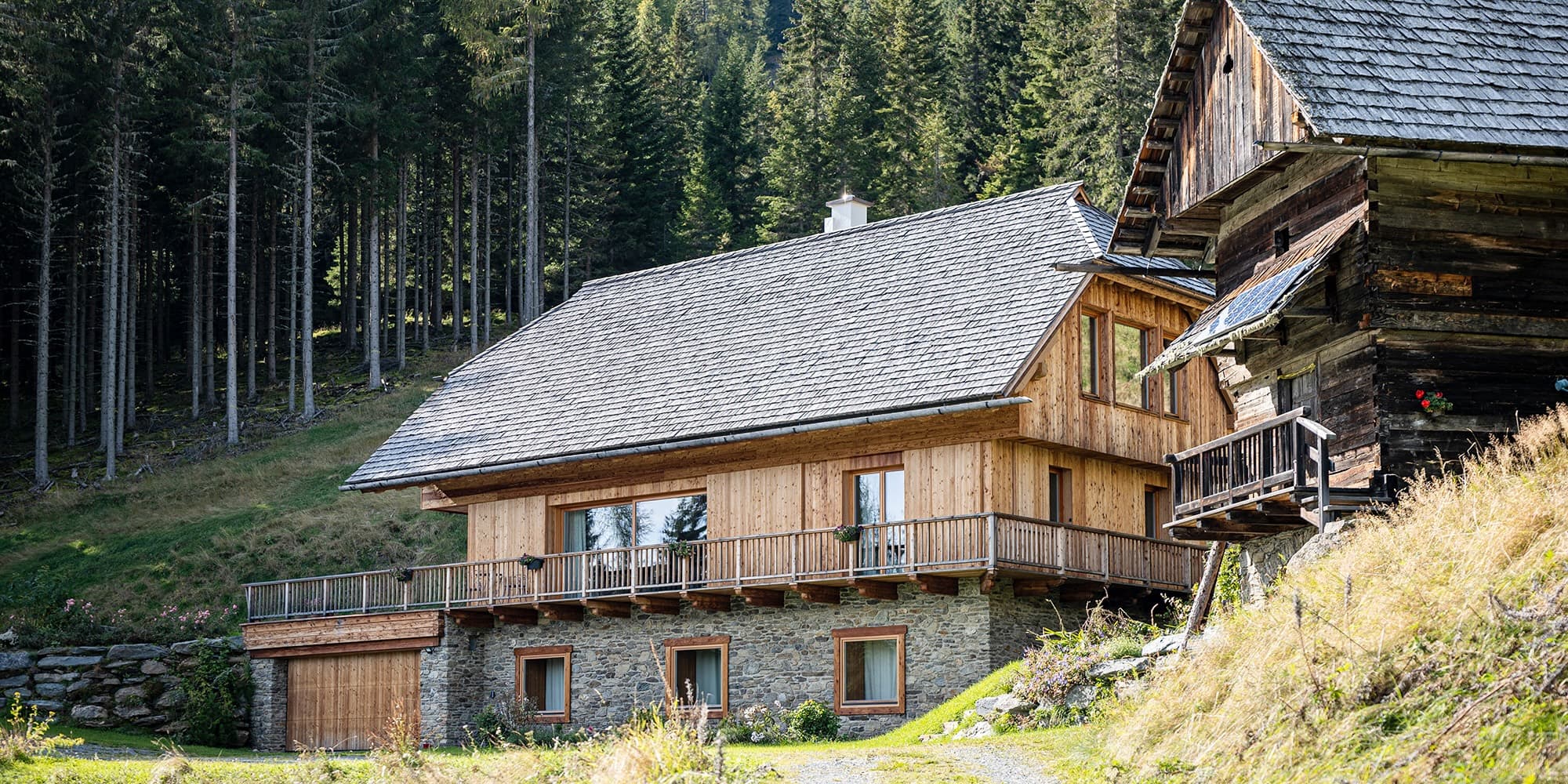 Modernes Holzhaus